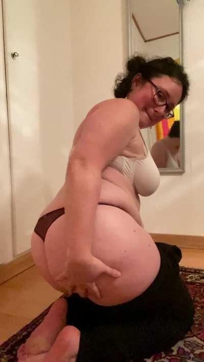 My ass is real, I wish you could feel it