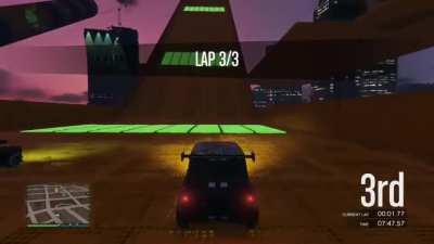 Was neck & neck with a random and this unexpectedly happens!