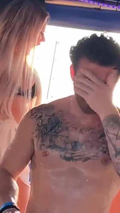 HMB while I give myself a tequila shower