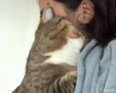 Aggressive snuggling