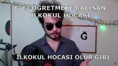 İlkokul hocası/öğrencisi bi tanıdığınız varsa öğrenip der misiniz bana şuan nasıl öğretiliyor bu harf?