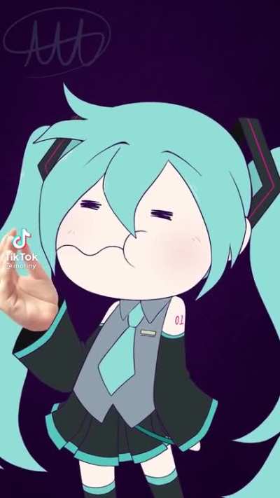 Hatsune miku tries a lemon