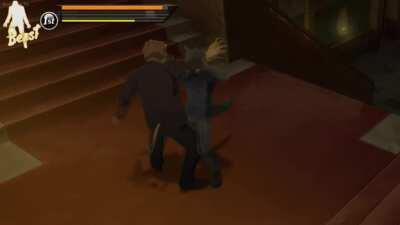 Legoshi from Beastars Channels his inner Kiryu