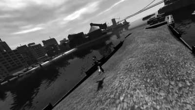 Man, crossing this bridge is a nightmare…