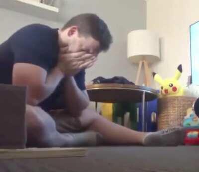 The happiness of a father