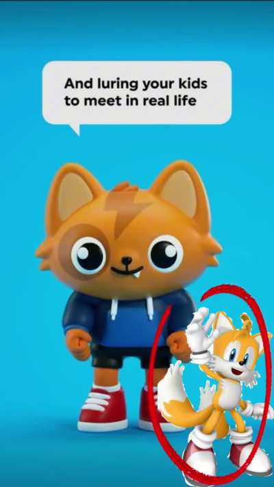 what is tails waffling about ⁉️😭