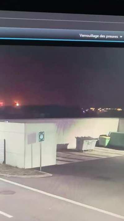 This video was taken from a security camera the 2nd of May at 2am, any thought ?