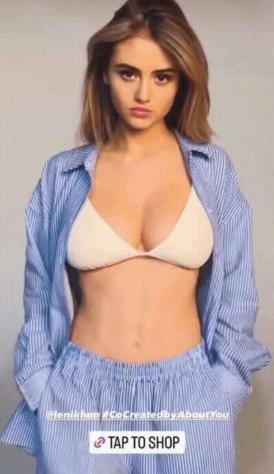 Leni Klum - petite & stacked, what a perfect combination