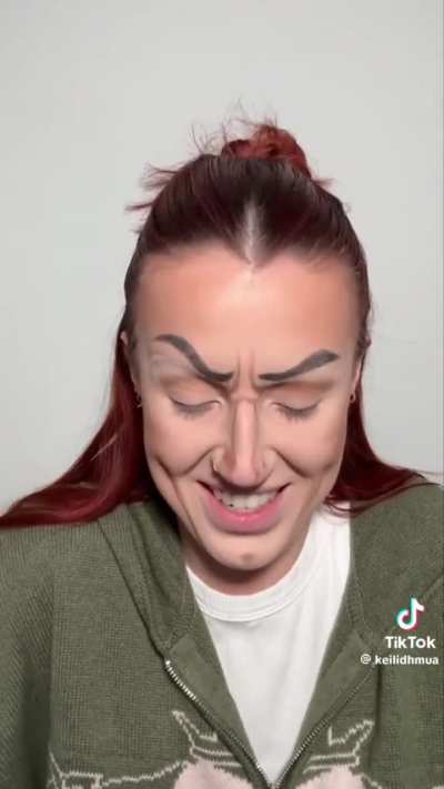 I'm always amazed at people's ability to transform with makeup.