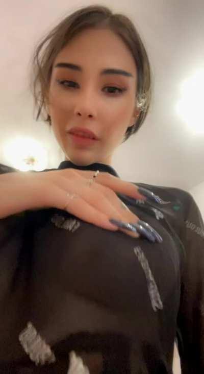 Would u actually date an asian girl with big boobies?