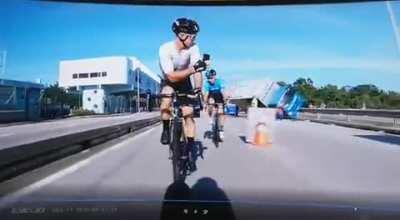 Should look at the road ahead