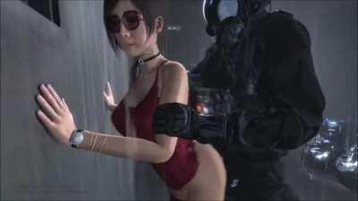 Ada Wong Fucking In A Rainy Day (ScathachAlter) [Resident Evil]