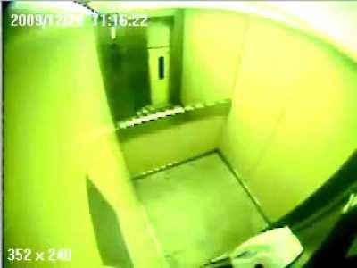 Thankfully they slipped out just in time...