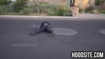 3 Guys Fight, But One Has a Gun