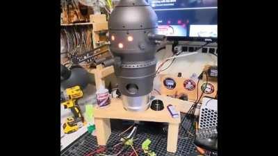 Friend of mine is always working on something. Here’s his current project