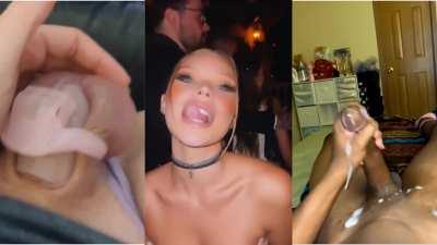 Josie Canseco lusting over cock