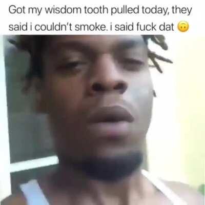 When you hate edible and can't skip a few days smoking