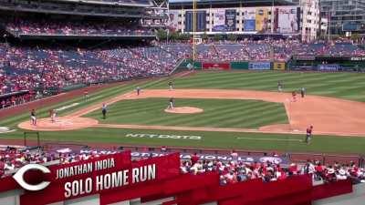 [Highlight] [Highlight] Jonathan India's solo home run gives the Reds a 5-run lead over the team from the nation's capital on the 4th of July.