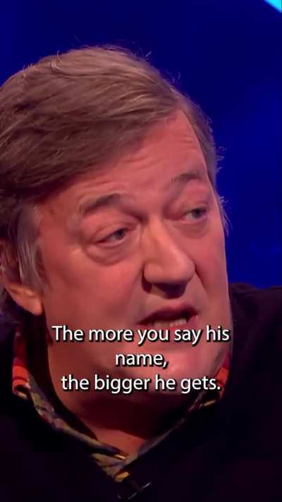 Stephen Fry on Donald Trump