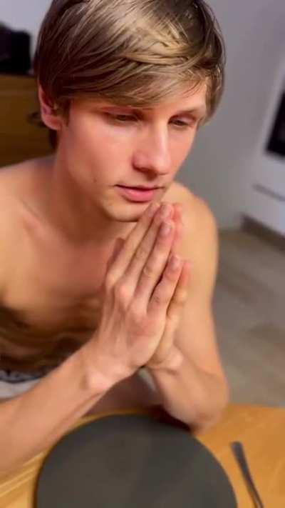 The cake is served for everyone.