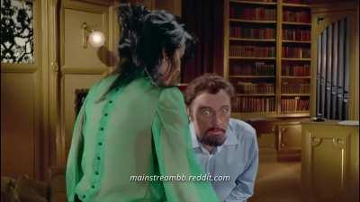 Marilu Tolo Knees a Man in the Balls in Bluebeard (1972)