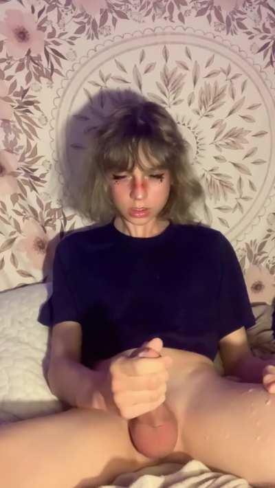 Cumshot Cum Trans Porn GIF by ziggypop