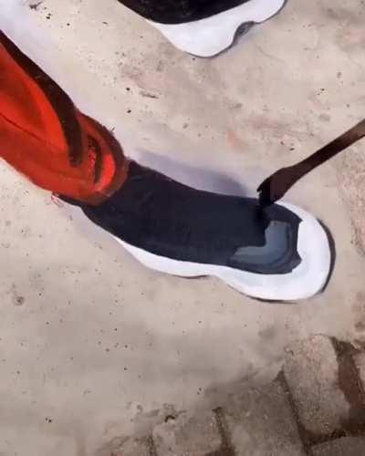 How seamlessly this painting blends in