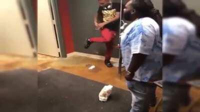 NBA Youngboy bully Jigalloo with a paintball gun