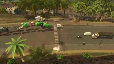 It's really hard to drive straight