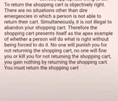 To put away or to not put away