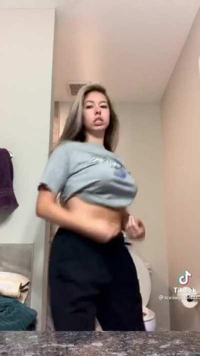 Your dancing sucks, show us your tits