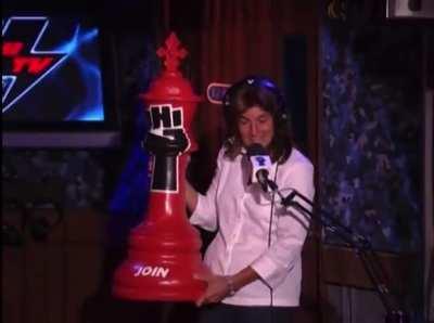 Mariann from Brooklyn has a gift for Howard