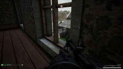 No enemies anywhere, until you hit that reload key...