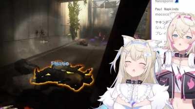 FuwaMoco Don't Hit Them!