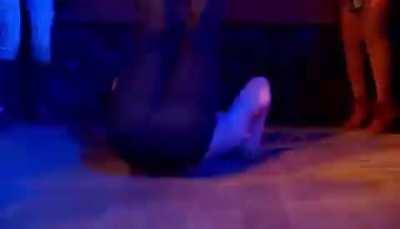 Bill Gates does backflip