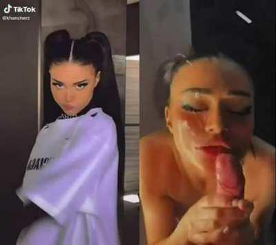 From tiktok to sucking a cock