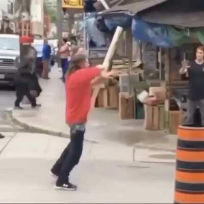 Haha...he played a real stupid game...and won the stupidest prize.