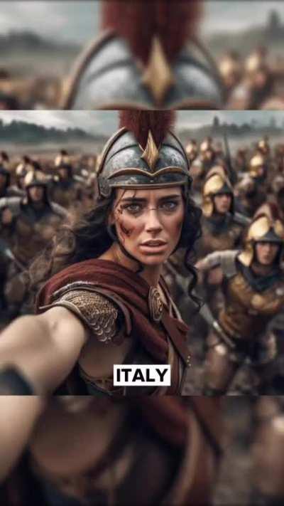 ⚔️ Asking AI what female warriors from different countries would look like! 