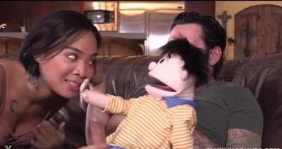 this toy was really looking forward to a blowjob.