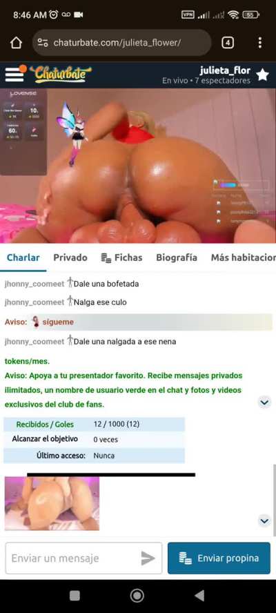Julieta flower Chaturbate