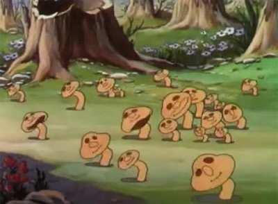 Old-school animation speaks to my goblin sensibilities 🍄🍃