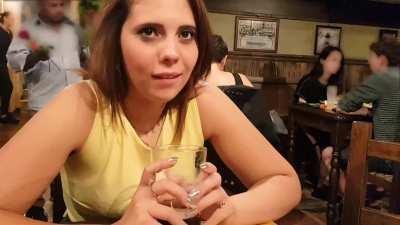 She enjoys the vibes