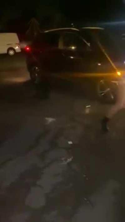 Blonde Delivers a beatdown