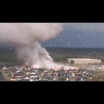 The sheer strength of tornado