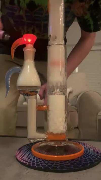 Got a new catcher yesterday had to break it in