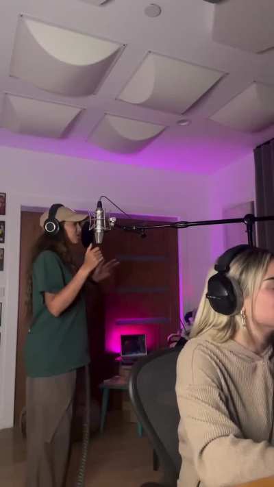 Recording ‘bottomline’ with Tori Kelly | IG 10/4/24