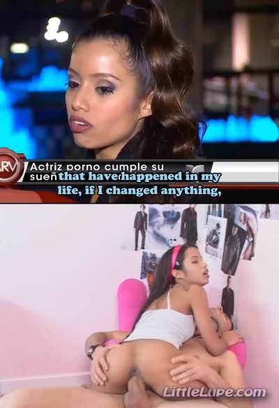 Porn as career launchpad. No regrets from her side