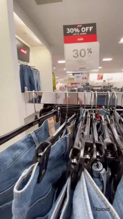 Was excited to see the jeans were on sale