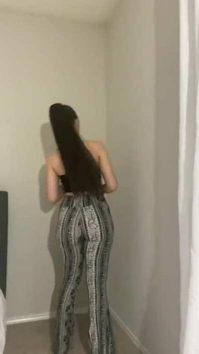 How does my ass look in these pants?
