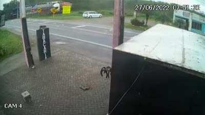 It happened today in Morretes, Paraná, Brazil
